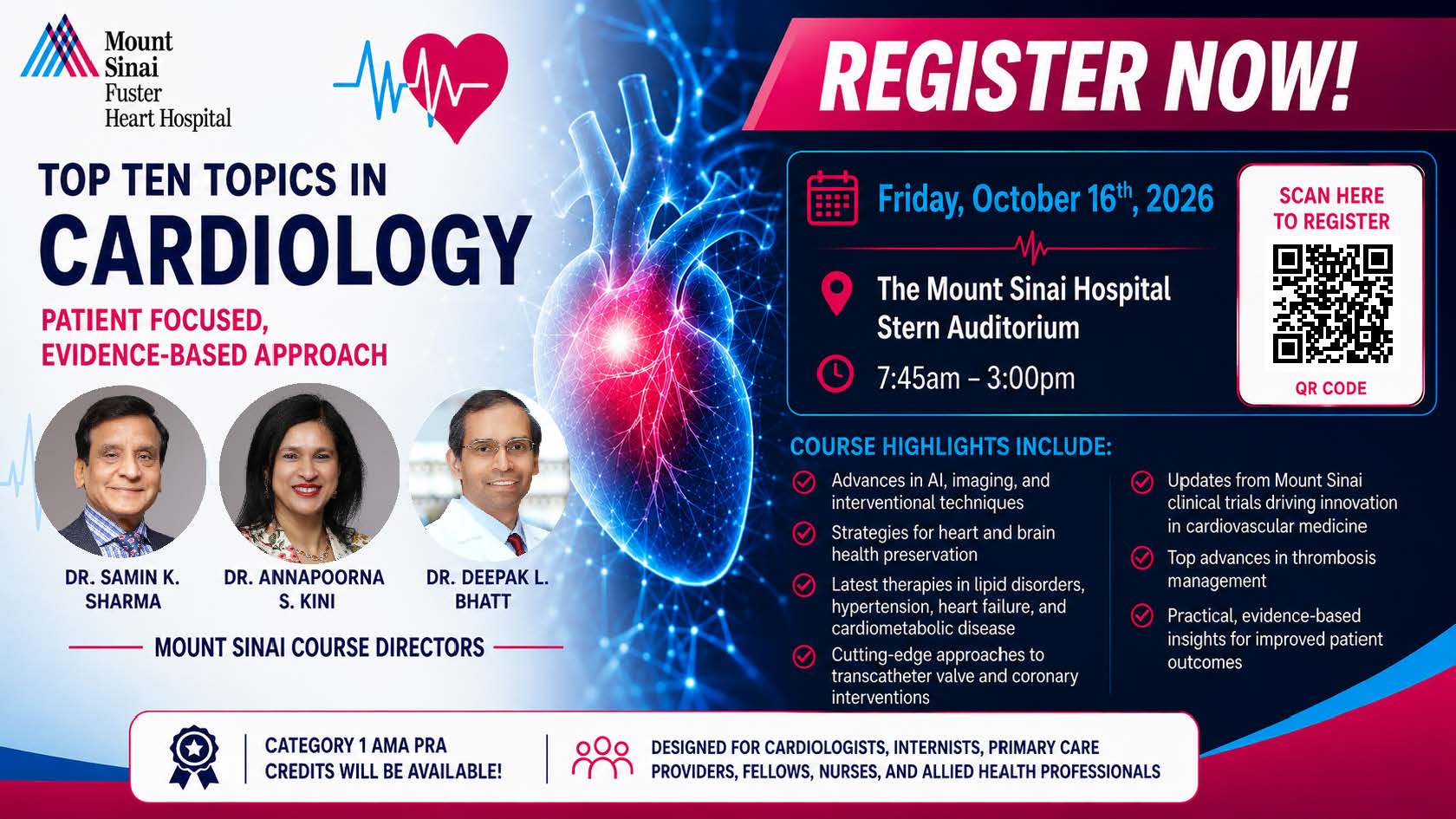 Top Ten Topics in Cardiology Banner
